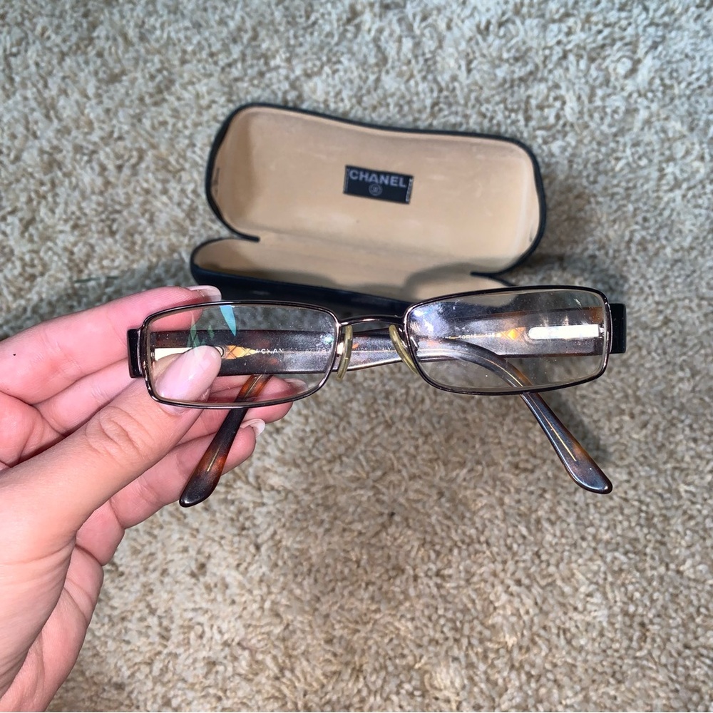 Chanel glasses with case